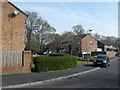 Approaching the junction of  Lysander Way and Dorcas Close