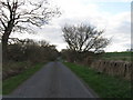 Lane leading to Durham Field Farm