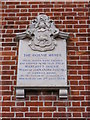 TM4461 : Plaque on the Ogilvie Homes Building by Geographer