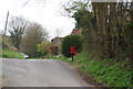 Postbox, Preston Court Farm