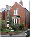 House on Holydyke with 2010 Labour Election Poster