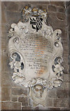 TF4609 : The church of SS Peter and Paul in Wisbech - C18 monument by Evelyn Simak