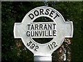 Sign detail, Tarrant Gunville