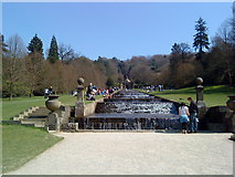 SK2670 : The Cascade, Chatsworth House by Andrew Abbott
