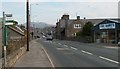 View North along the A499 at Y Ffor