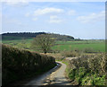ST6862 : 2010 : Lane to Stanton Prior, the steep bit by Maurice Pullin