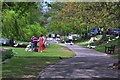 Footpath around Roath Lake - Cardiff