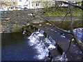 Weir, Pendle Water, Barrowford,Lancashire