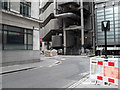 Roadworks in Fenchurch Avenue