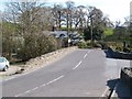 Pont Rhyd-y-gwystl bridge from the west