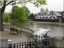 TL0549 : River Great Ouse, Bedford by Stephen McKay