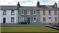 Stone houses on the harbourside at Garlieston