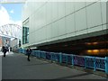 Footpath with fancy railings