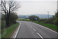 Bend in the A26 near Tarring Neville