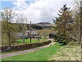 The rear of Threestoneburn House