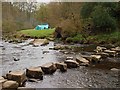 Scout Camp alongside Hebden Water