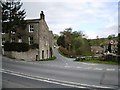 Road junction in Hebden