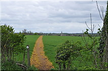 SP8071 : Footpath to Walgrave by Sean Goodhart