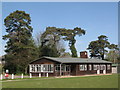 The cricket pavilion, Adastra Park