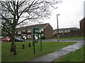 Approaching the junction of  Hamble Road and May Tree Close