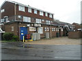 Rear of shops in Test Road