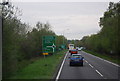 Approaching Black Down Roundabout, A26