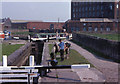 SJ9097 : Ashton Canal; Fairfield lock by David Dixon
