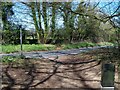 Footpath meets the road