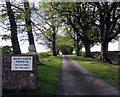 Entrance to Whitelands Farm