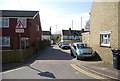 Paved side street off the High St