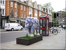 TQ2678 : Indian Elephant at London's Elephant Parade by PAUL FARMER