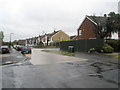 Looking along Rectory Farm Road towards Dankton Gardens