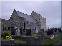 L6884 : Clare Island: the Cistercian Abbey by Keith Salvesen