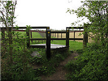 TL6457 : Stile to Icknield Way Path by Hugh Venables