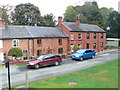 Cottages beside the canal at Chirk Bank