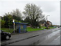 Bus shelter in Bustice Lane