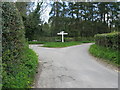 Crossroads at Bray Hill near Horam