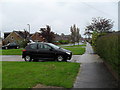 Looking southwards down Silverdale Drive