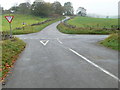 Creossroads in the B5053 near Earl Sterndale