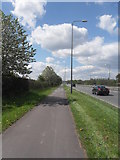 SD6900 : Cycle Path - East Lancs Road by Anthony Parkes