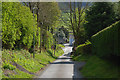 Northern approach to Llangurig