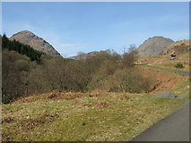 NN3109 : Private Road to Loch Sloy Reservoir by G Laird