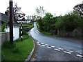 Lane to Llanfihangel Crucorney from bridge over Afon Honndu