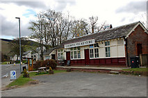 NT3039 : Cardrona station, now the village shop by Jim Barton