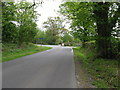 Sharp bend in Robin Hood Lane