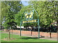 Burgess Park entrance