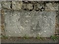 A plaque on Sticklepath Bridge on the river Taw