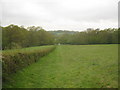 The High Weald Landscape Trail leads towards Stream Farm