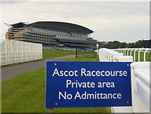 SU9269 : Ascot Racecourse by Colin Smith