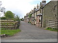 A row of terraced farm houses at Swinton Hill